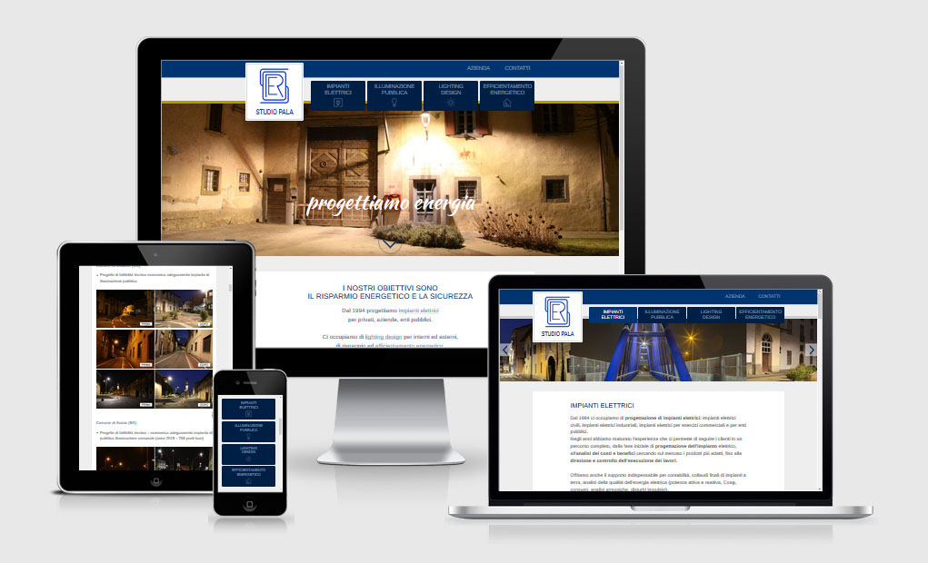 sito web Studio Pala - responsive fatto su misura