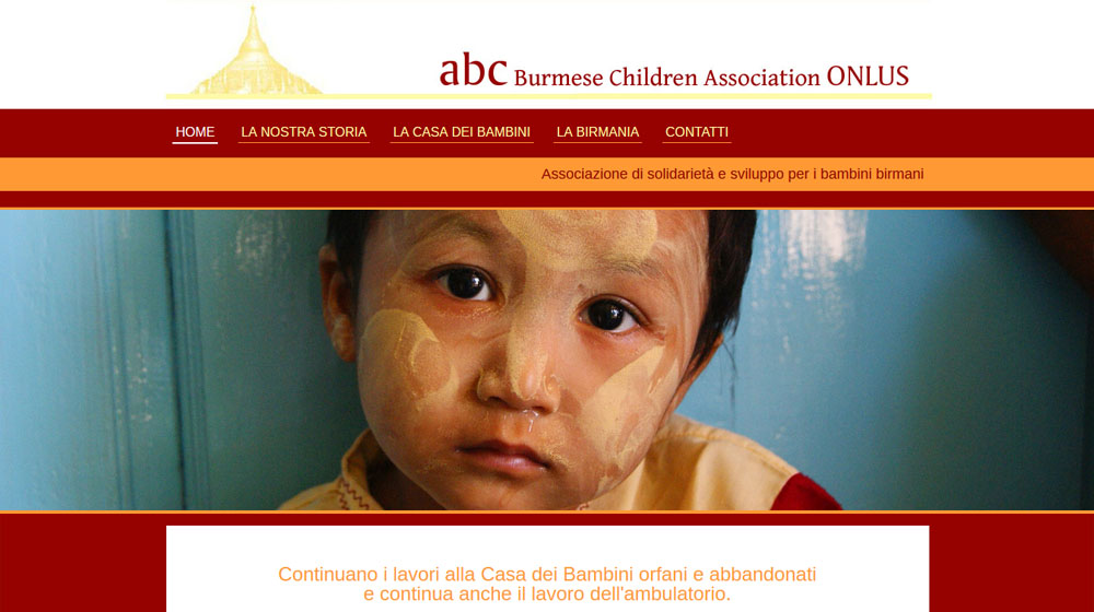 sito web ABC bambini birmani