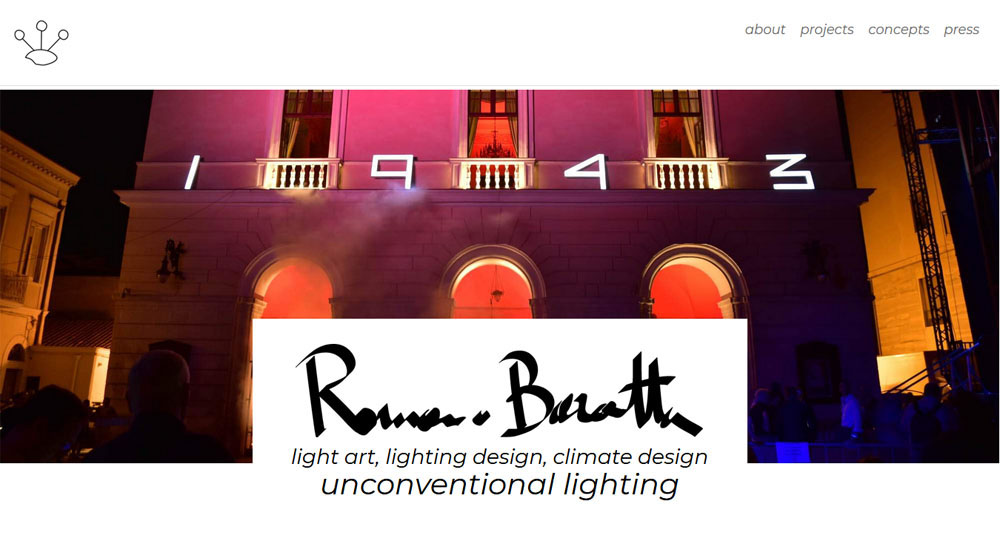 case history sito web Romano Baratta